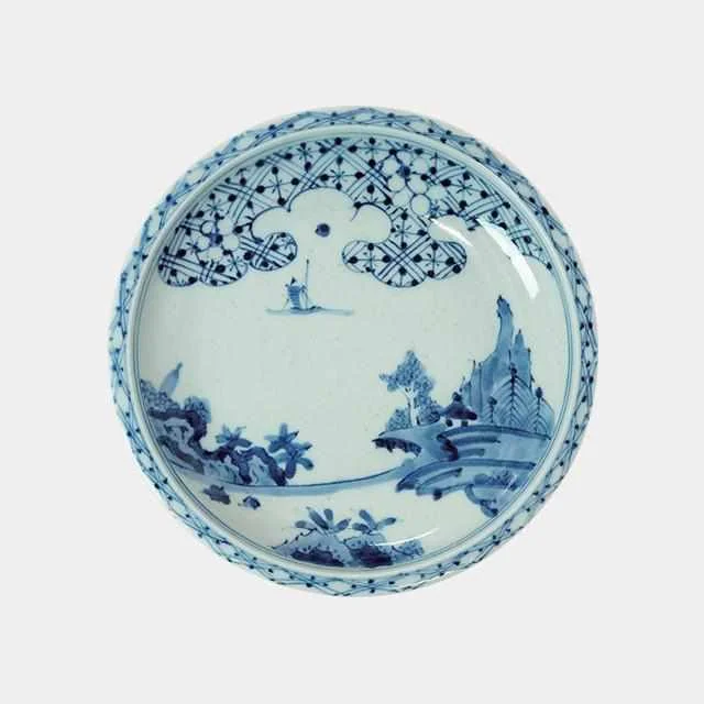 [PLATE (PLATTER)] UNWARI SANSUIBUN (PRIME, PLATE) | ZOA | IMARI-ARITA WARES