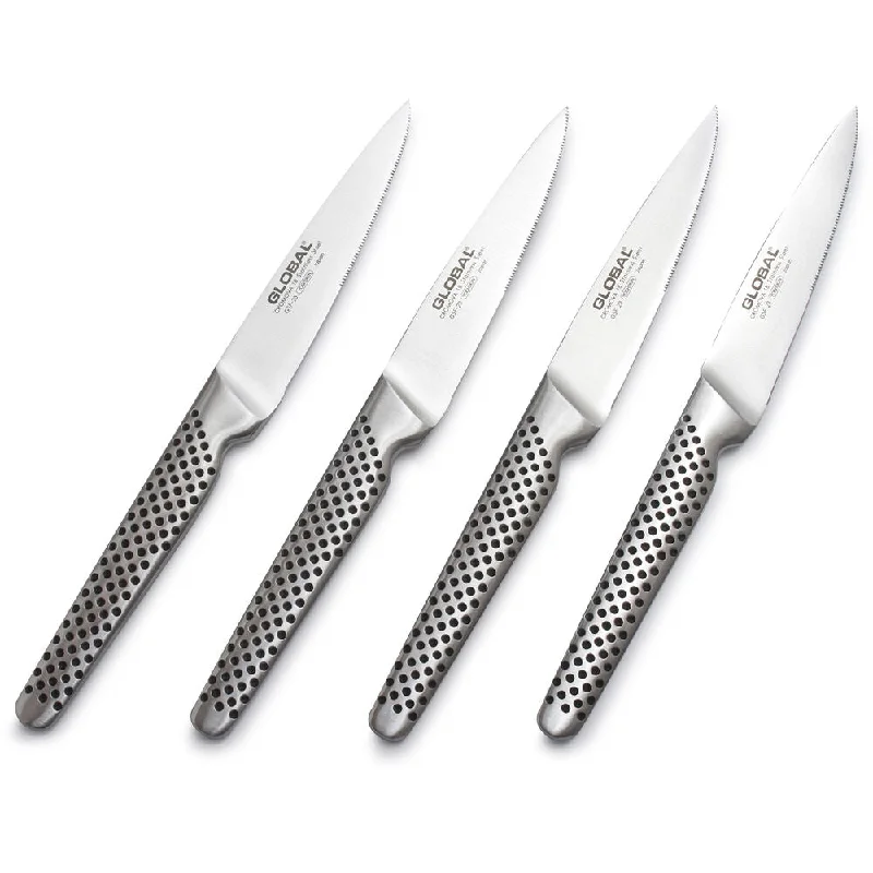 Global Classic Four-Piece Steak Knife Set