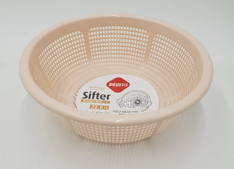 9.75" PLASTIC BASKET-ROUND