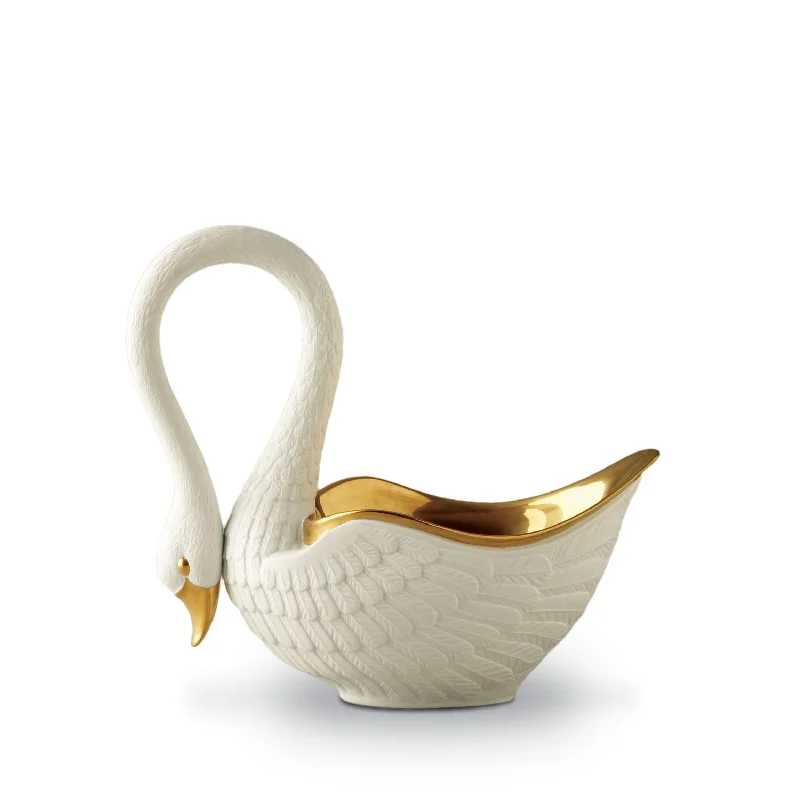 Swan Bowl - Medium - White