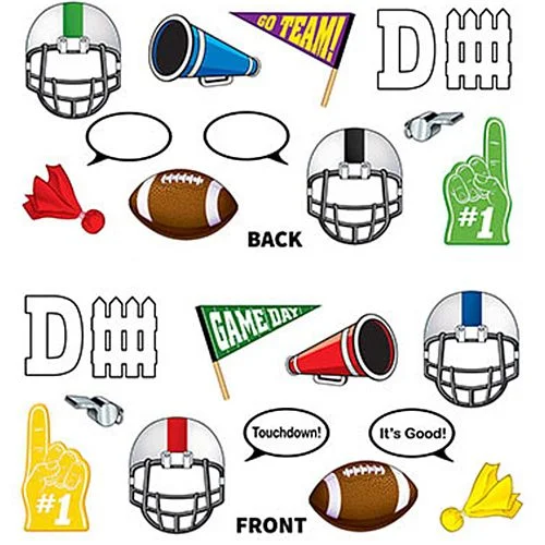 American Football Selfie Kit - Pack of 12