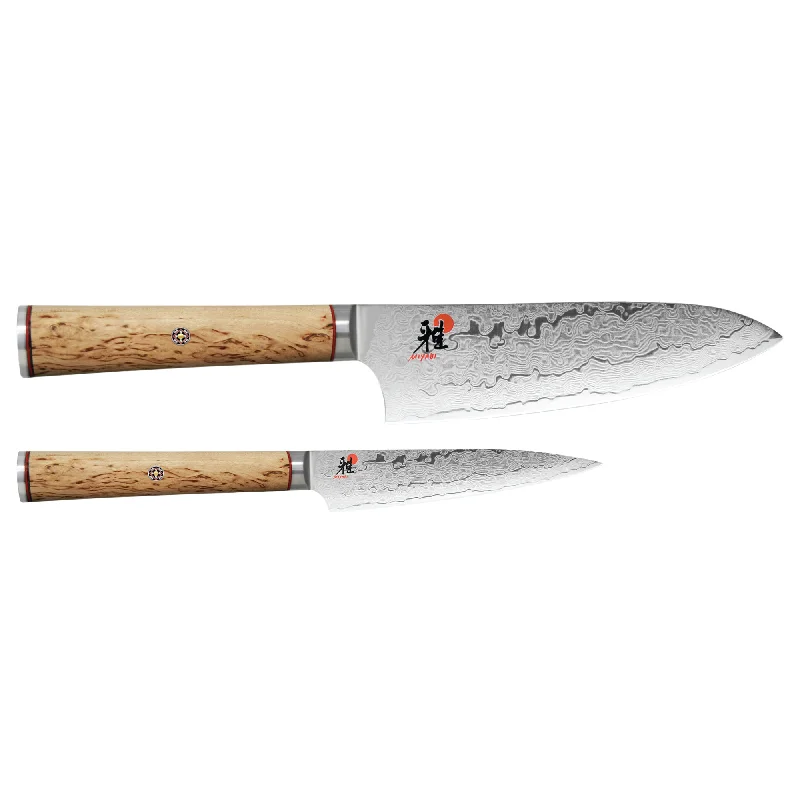 MIYABI Birchwood 2-pc Knife Set