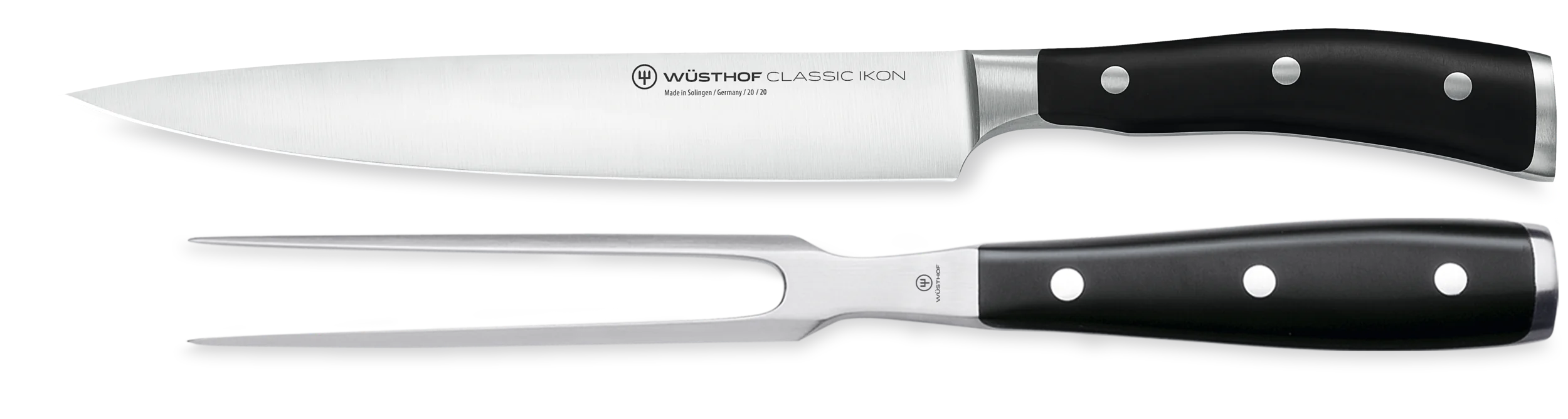 Wusthof Classic Ikon 2-Piece Carving Set 1120160304