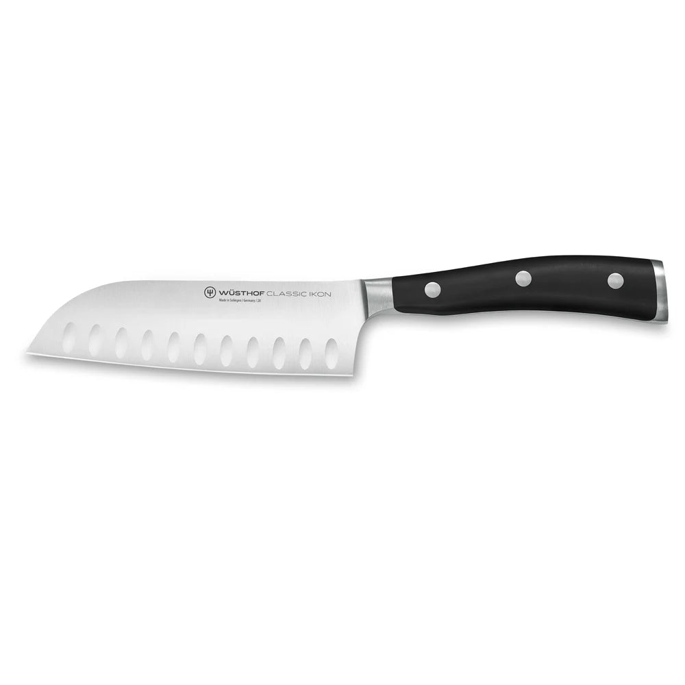 Wusthof 5" Classic Ikon Hollow Edge Santoku Knife