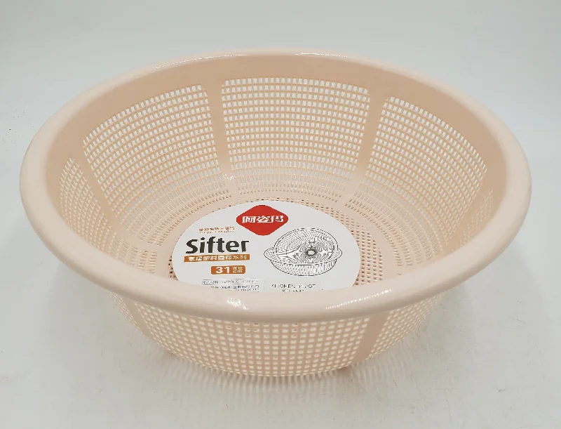 12"x5"  PLASTIC BASKET-ROUND