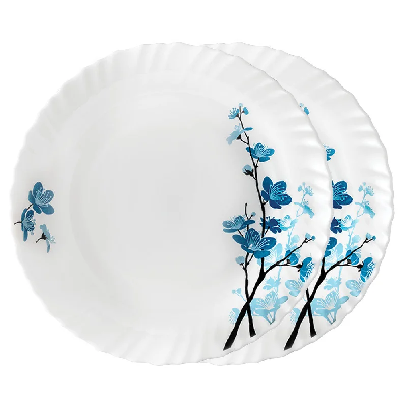 Larah by Borosil Mimosa Noodle / Soup Plate Set