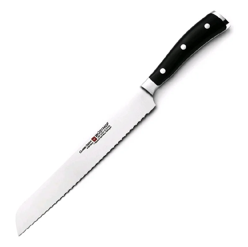 Wusthof Classic Ikon 9" Dbl Serrated Bread Knife 1040331123