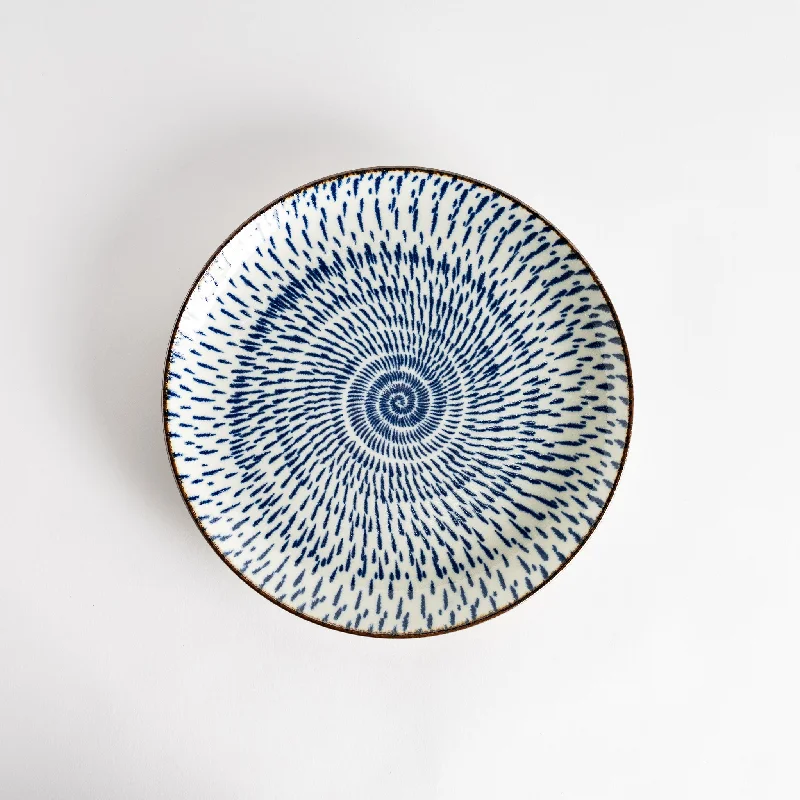 Rustic Spiral Dinner Plate