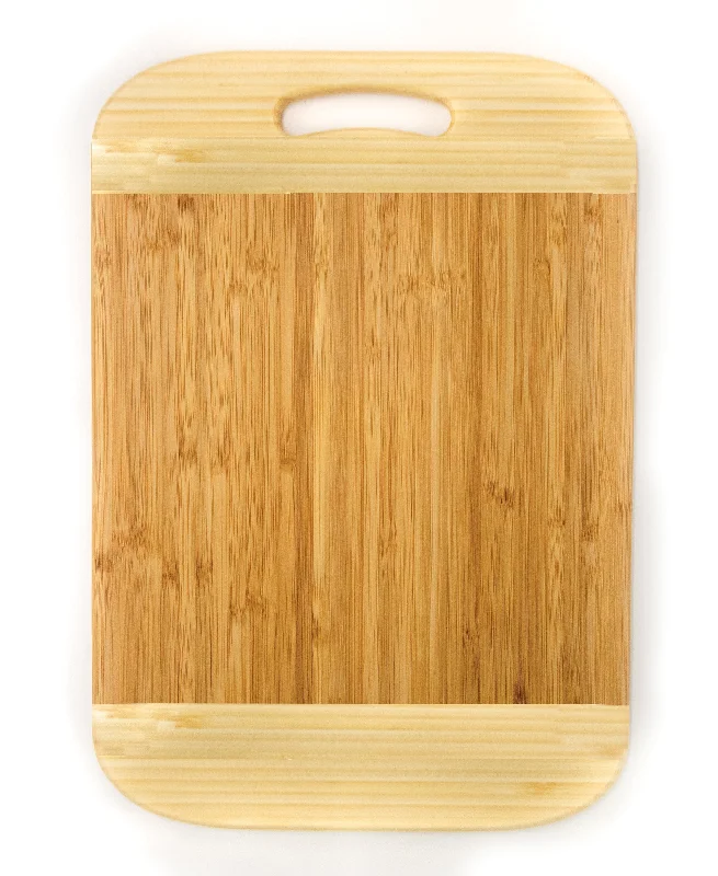 BergHOFF Bamboo 14.2" x 9.9" Rectangle Cutting Board, Two-toned