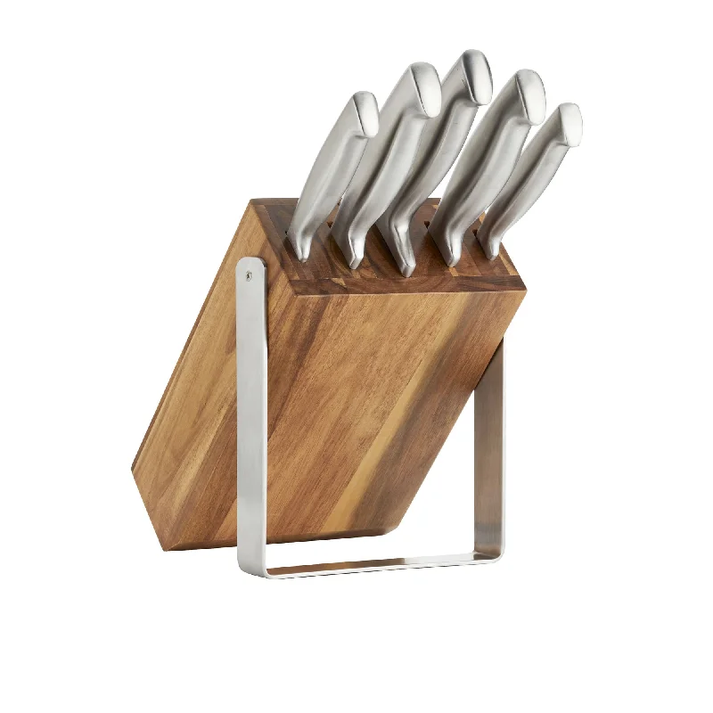 Stanley Rogers 6 Piece Quickdraw II Knife Block Set