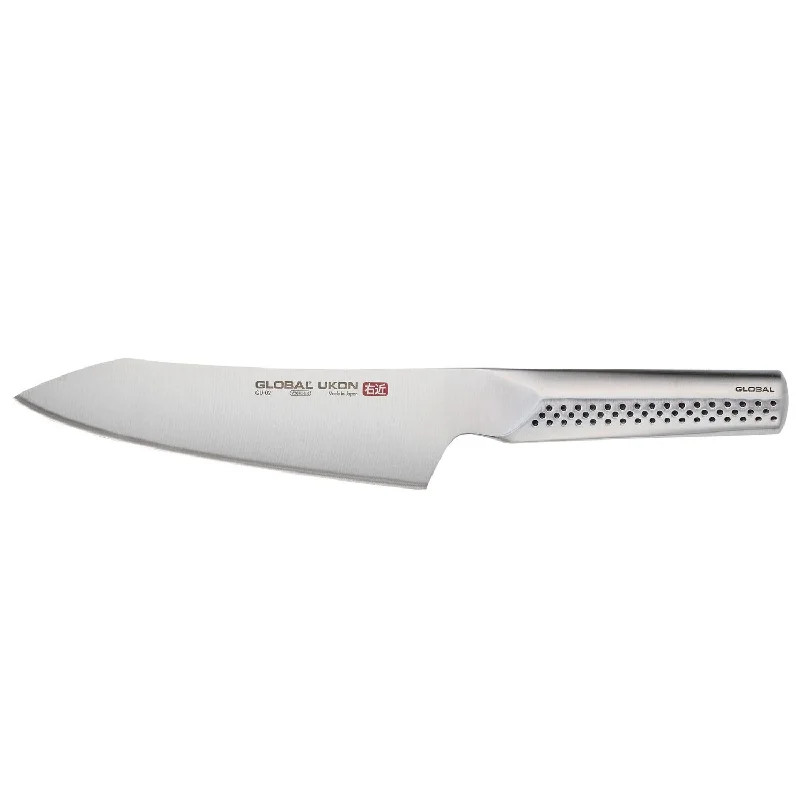 Global UKON Stainless Steel Asian Chef's Knife, 7-Inches