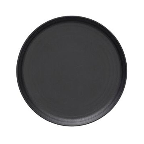 Ariane 020616 Artisan Coupe Plate, Black Dazzle, 10-1/2", Case of 6