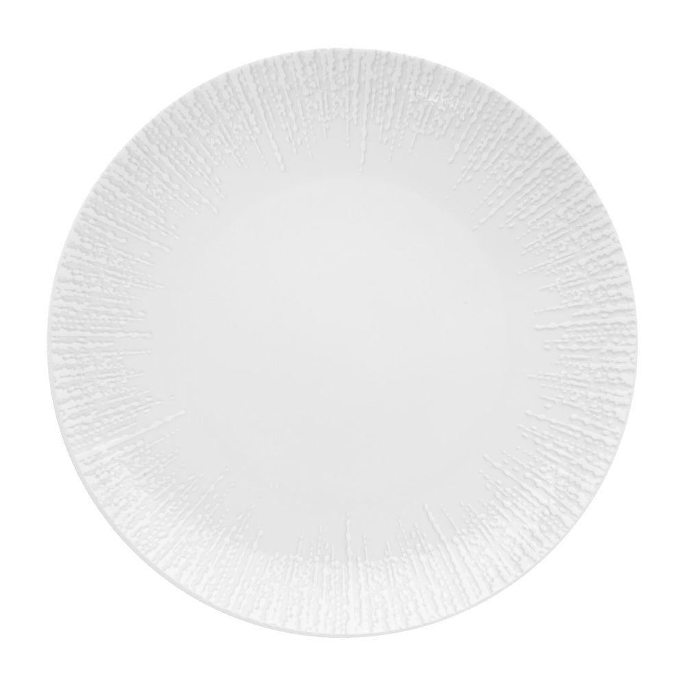 Vista Alegre 020134 Mar Porcelain Dinner Plate, White, 11", Case of 4