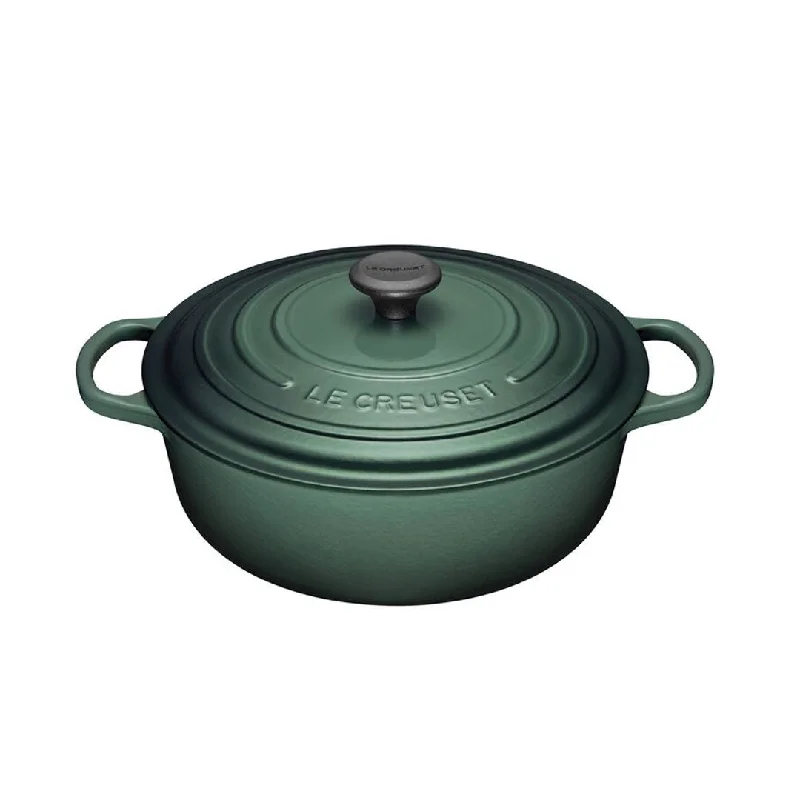 Le Creuset 6.2 Litre Shallow Round Dutch Oven, Artichaut