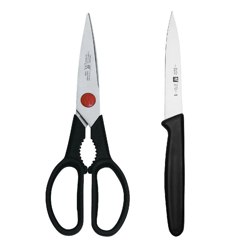 ZWILLING TWIN L 2-pc Kitchen Shears & Paring Knife Set