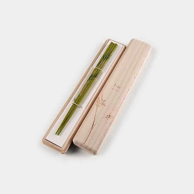 [CHOPSTICKS] RINPA X WAJIMA LACQUER CHOPSTICKS BAMBOO | HASHIKURA MATSUKAN | WAKASA LACQUERWARE