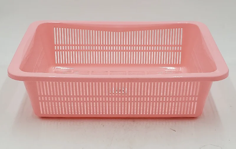 16"x12x4.75" PLASTIC BASKET-RECTANGLE