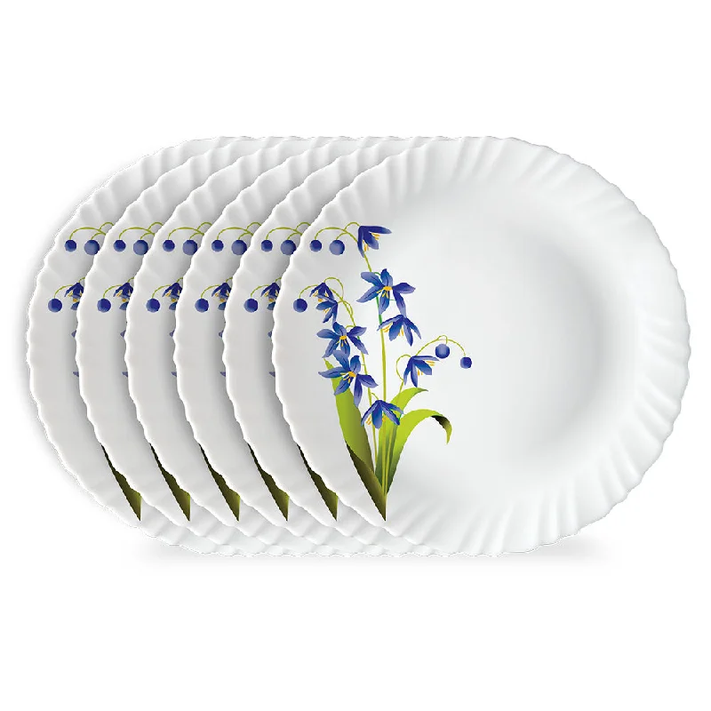 Larah by Borosil Lavender Full Plate Set