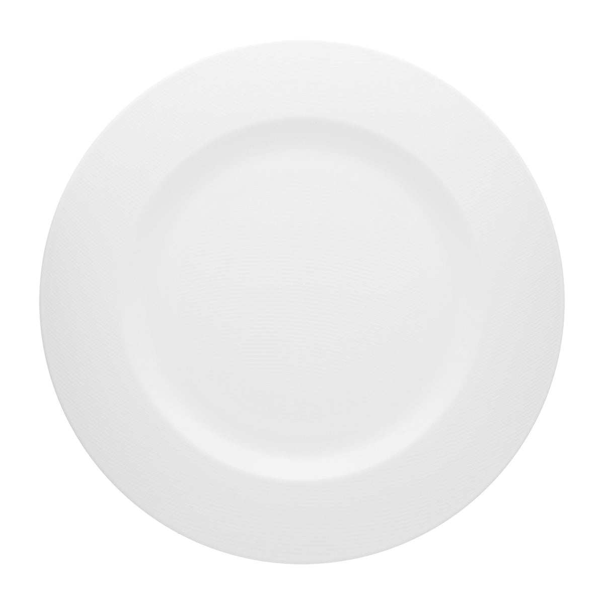 Vista Alegre 025084 Spirit Hotel Porcelain Charger Plate, White, 12-5/8", Case of 4