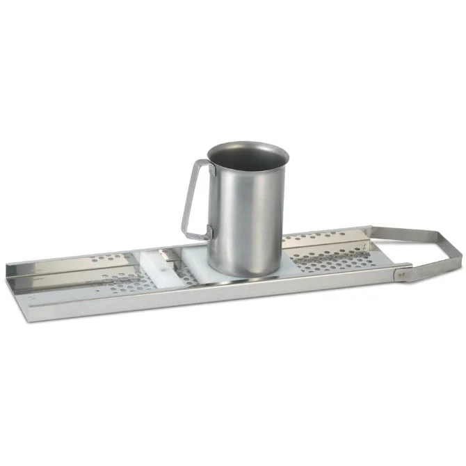 Spatzle Grate & Cup Holder