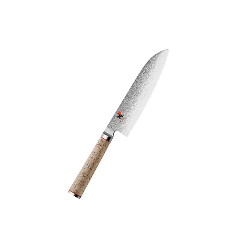 Miyabi Birchwood SG2 Santoku Knife, 7-in