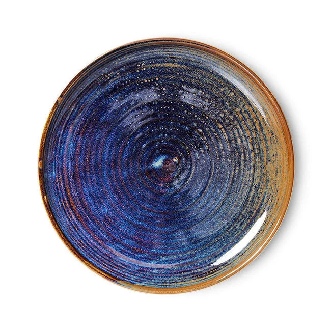 Home Chef Ceramics: Side Plate Rustic Blue