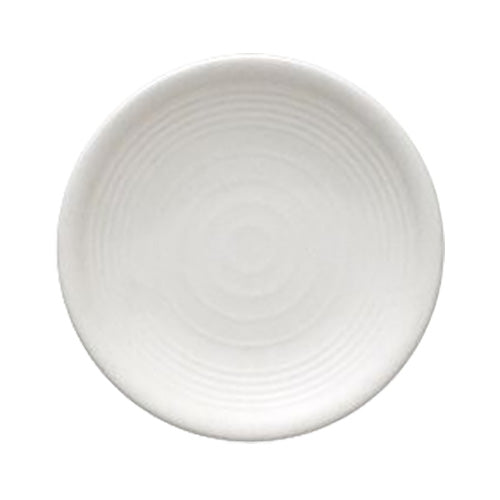 Tria 922496 Melamine Round Plate, White, 12-1/4", Case of 12