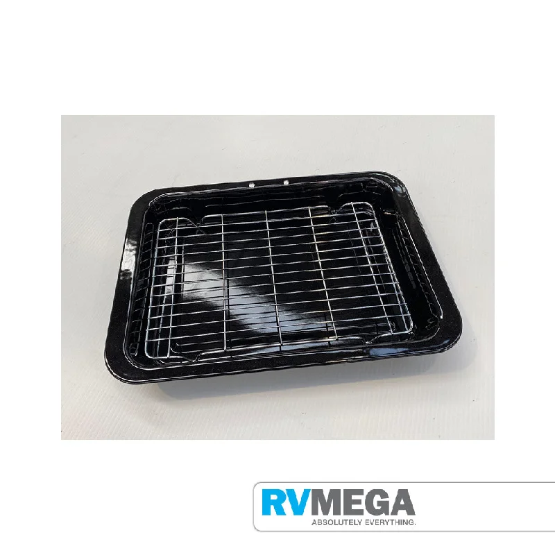 Grill Pan Enamel with Trivet