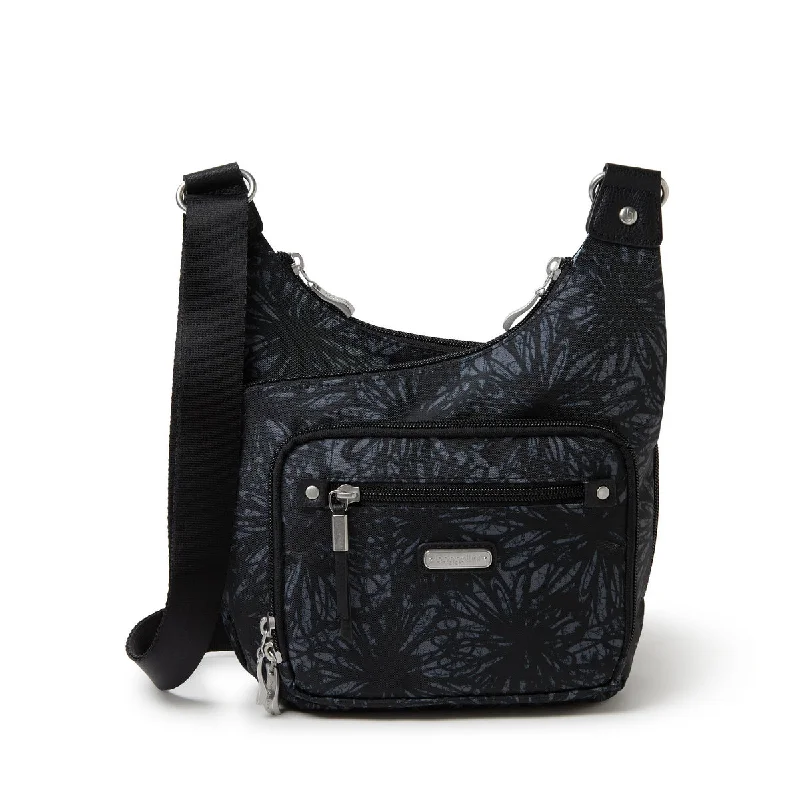 RFID Cross City Bagg - Onyx Floral