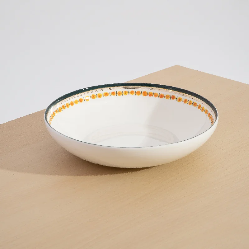 Marigold Shallow Serving Bowl