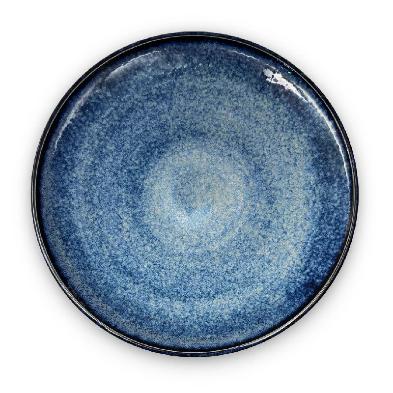 Subaru Grainy Cobalt Blue Dinner Plate 10" dia