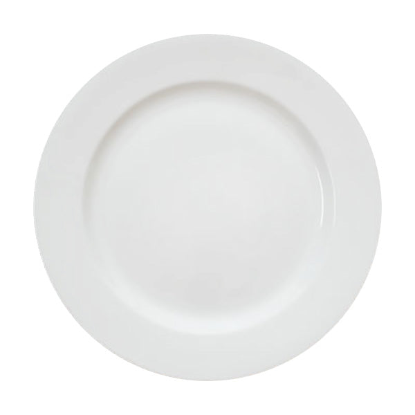 Venu 024721 Bone China Round Plate, 12-1/4", Case of 12